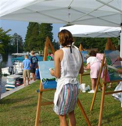 Waterfront festivals are plentiful in Elizabeth City, N.C. (Irene Pollack Photo)